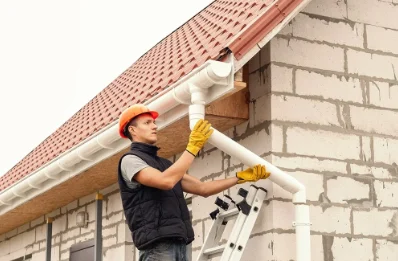 Pose et remplacement de gouttières à Viels-Maisons